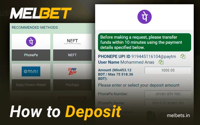 Fund your Melbet Bangladesh account - instructions