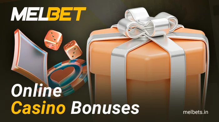 Casino bonuses on Melbet India website