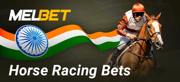 Horse racing betting at Melbet India
