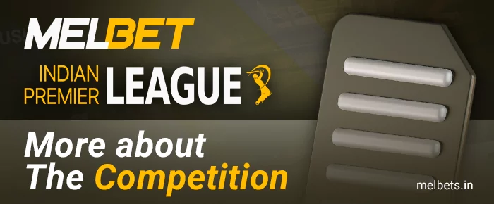 IPL tournament information for Melbet players