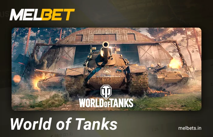 Online Bets on World of Tanks at Melbet India