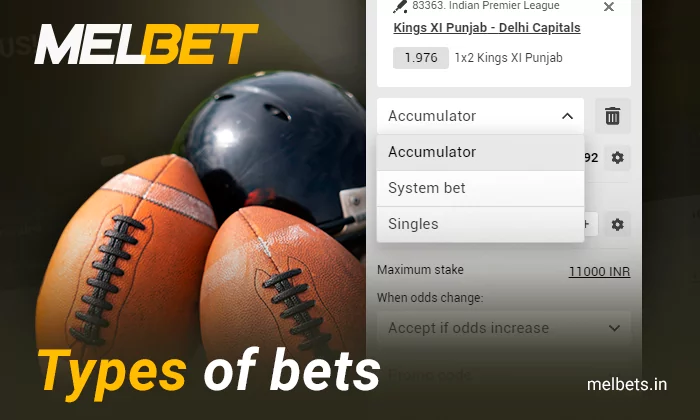 Types of match betting for Pakistanis at Melbet