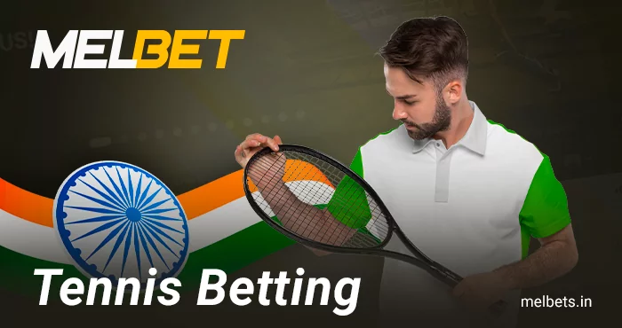 Tennis betting at Melbet India bookmaker