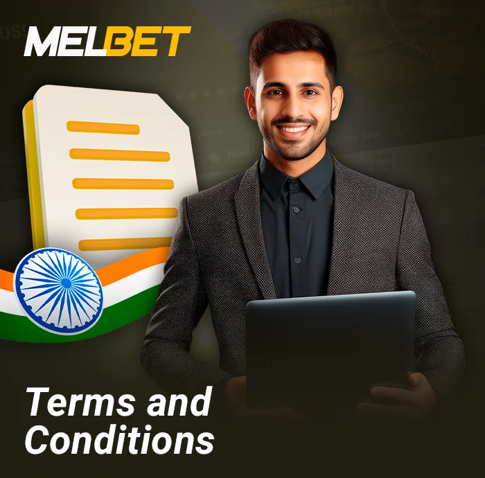 Terms and conditions of bookmaker Melbet India