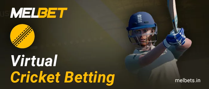 Virtual cricket for betting at Melbet