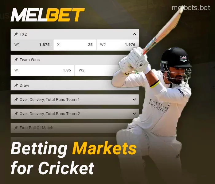 Affordable IPL betting market at Melbet