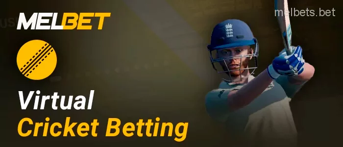 Virtual cricket for betting at Melbet