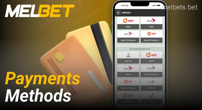 Deposit and Withdrawal Methods in Melbet App