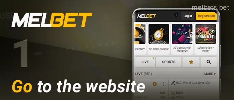 Go to Mostbet mobile site