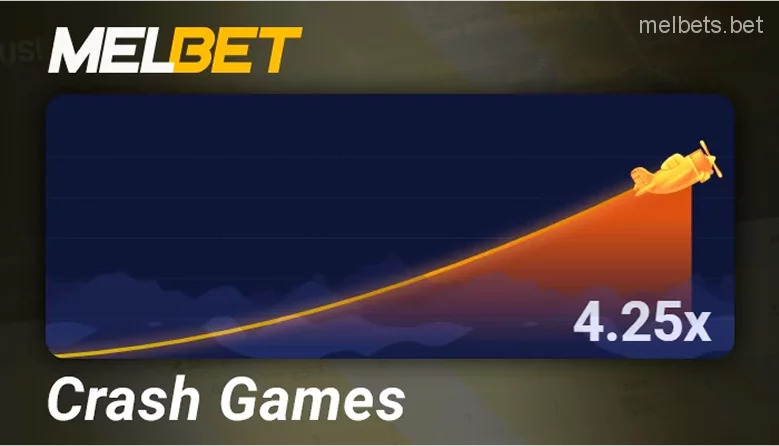 Fast games at Melbet Casino - play crash games