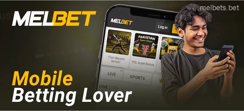Melbet works for mobile app users