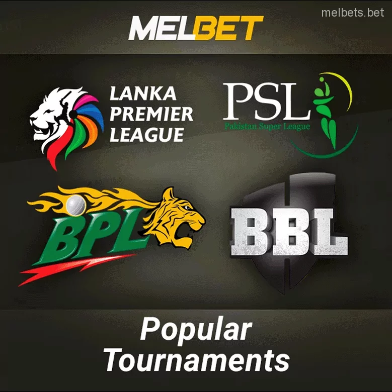Cricket tournaments for betting on Melbet Bangladesh