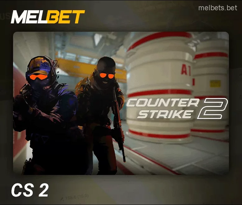 Available bets on Counter Strike 2 matches at Melbet