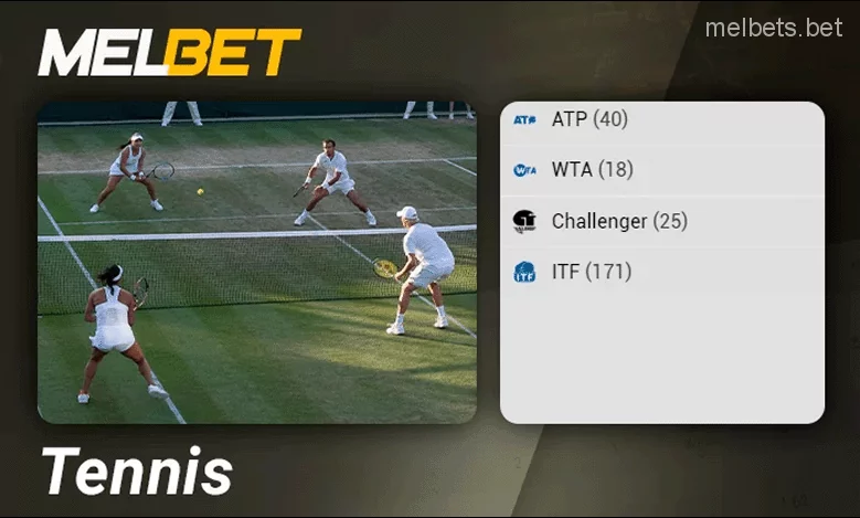 Tennis betting for Melbet Bangladesh users